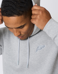 Mens Marl Grey Tech Jogsuit