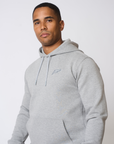 Mens Marl Grey Tech Jogsuit