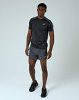 Mens Kinetic Shorts Set - Black/Grey