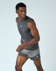 Mens Intent Shorts Set - Dark Grey/Grey