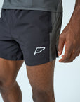 Mens Kinetic Shorts Set - Grey/Black