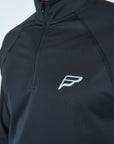 Mens Core Flex 1/4 Zip Top - Black