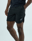 Mens Black Content Shorts