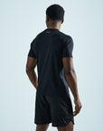 Mens Grid Tech T-Shirt - Power Black