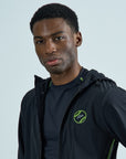 Mens Pulse Padel Windbreaker - Black