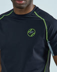 Mens Pulse Padel T-Shirt - Black