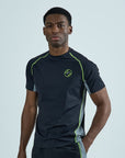 Mens Pulse Padel T-Shirt - Black