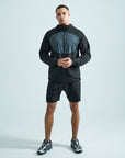 Mens Arc Windbreaker - Carbon Black
