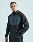 Mens Arc Windbreaker - Carbon Black
