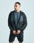 Mens Arc Windbreaker - Carbon Black