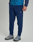 Mens Navy Elevate Pro Track Pants - Short Leg