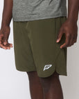Mens Khaki Sustain Shorts