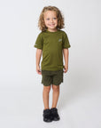 Khaki Sustain Shorts