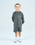 Infants True Form 3 Piece Shorts Set - Carbon
