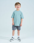 Infants Rise Shorts Set - Dusk