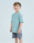 Infants Rise Shorts Set - Dusk