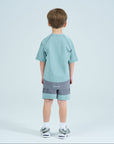 Infants Rise Shorts Set - Dusk