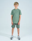 Juniors Forma Shorts Set - Sage Green