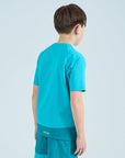 Juniors Rise T-Shirt - Aqua