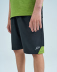 Juniors Rise Shorts Set - Lime