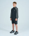 Juniors True Form 3 Piece Shorts Set - Carbon