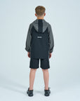 Juniors True Form 3 Piece Shorts Set - Carbon