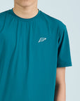 Juniors True Form Shorts Set - Turquoise