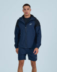 Mens Pace Windbreaker - Navy/Black