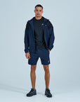 Mens Pace Windbreaker - Navy/Black