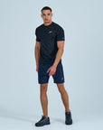 Mens Pace Shorts Set - Navy/Black