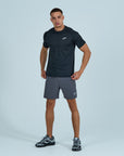 Mens Core Shorts Set - Black/Grey