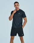 Mens Core Shorts Set - Black/Black