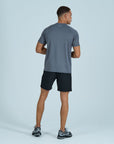Mens Core Shorts Set - Grey/Black