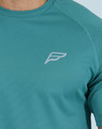 Mens Core Shorts Set - Green/Grey