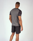 Mens Black Content Shorts