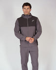 Mens Mid Grey Evolve Track Jacket