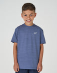 Indigo Blue Waveform T-Shirt