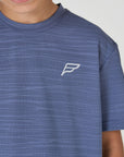 Indigo Blue Waveform T-Shirt