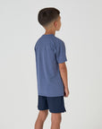 Indigo Blue Waveform T-Shirt