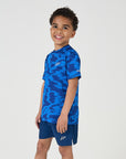Azure Blue Evolution T-Shirt