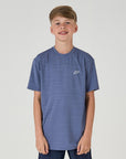 Indigo Blue Waveform T-Shirt