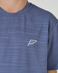 Indigo Blue Waveform T-Shirt