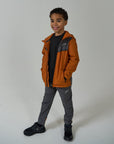Burnt Orange Action Tech Tracksuit