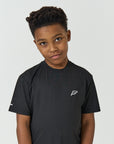 Juniors Black Active T-Shirt