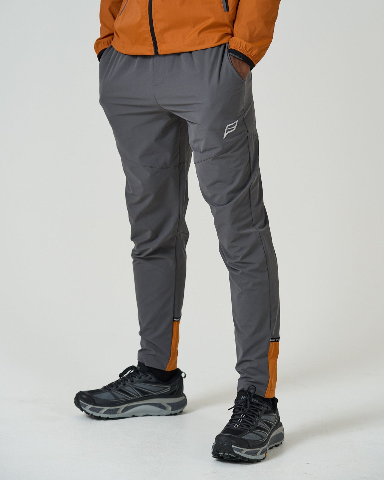 Mens Burnt Orange Action Tech Tracksuit