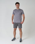 Mens Slate Grey Focus T-Shirt