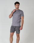 Mens Slate Grey Focus T-Shirt