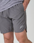 Mens Slate Grey Content Shorts