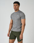 Mens Khaki Green Focus T-Shirt