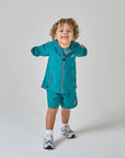 Infants Turquoise Stone Focus Windbreaker